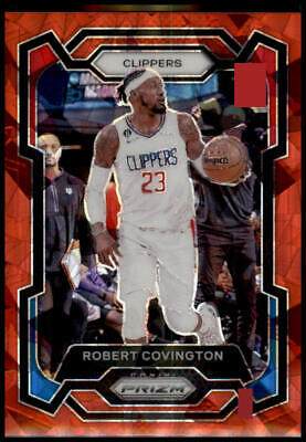 2023-24 Panini Prizm #224 Robert Covington Prizms Red Ice