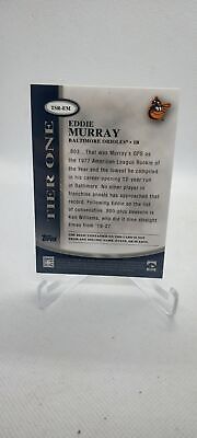 2012 Topps Tier One - Relics #TSR-EM Eddie Murray #/150