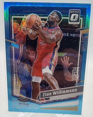 2023-24 Donruss Optic #35 Zion Williamson Aqua #/249