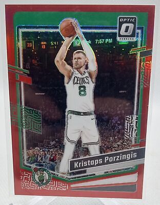 2023-24 Donruss Optic #120 Kristaps Porzingis Red #/99