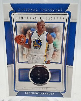 2022-23 Panini National Treasures  Leandro Barbosa Timeless Treasures Patch #/99