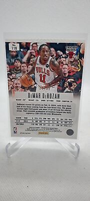 2023-24 Panini Prizm Deca #118 DeMar DeRozan Base Prizms Purple #/99