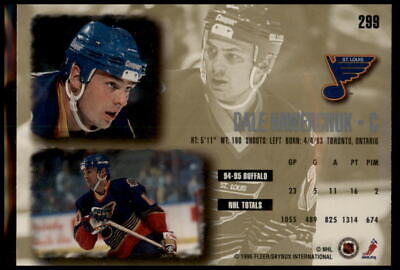 1995-96 Ultra Extra  #299 Dale Hawerchuk