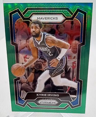 2023-24 Panini Prizm #22 Kyrie Irving Prizms Green