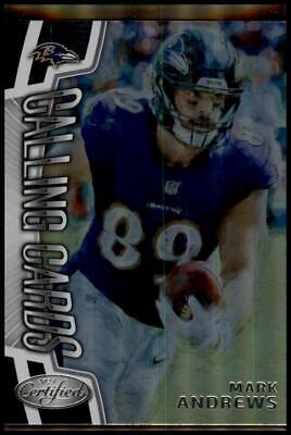 2023 Panini Certified #CALL-17 Mark Andrews Calling Cards