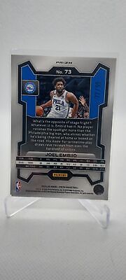 2023-24 Panini Prizm #73 Joel Embiid Prizms Purple #/99