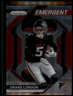 2023 Panini Prizm #H-9 Drake London Emergent