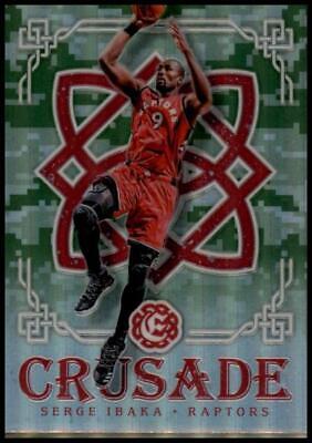 2016-17 Panini Excalibur #66 Serge Ibaka Crusade Camo