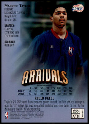 1997-98 Finest #255 Maurice Taylor