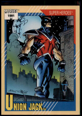 1991 Impel Marvel Universe II #24 Union Jack