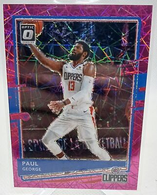 2020-21 Donruss Optic #3 Paul George Pink Velocity #/79