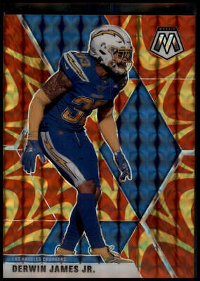 2020 Panini Mosaic #115 Derwin James Jr. Prizm Reactive Gold