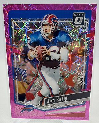 2023 Donruss Optic #21 Jim Kelly Pink Velocity #/79