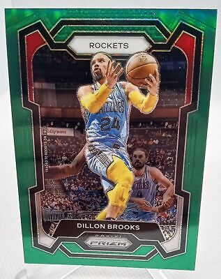 2023-24 Panini Prizm #68 Dillon Brooks Prizms Green