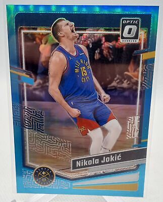 2023-24 Donruss Optic #19 Nikola Jokic Aqua #/249