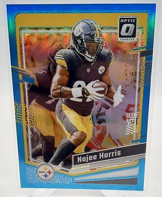 2023 Donruss Optic #165 Najee Harris Aqua Prizm /299