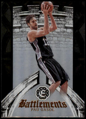 2016-17 Panini Excalibur #27 Pau Gasol Battlements