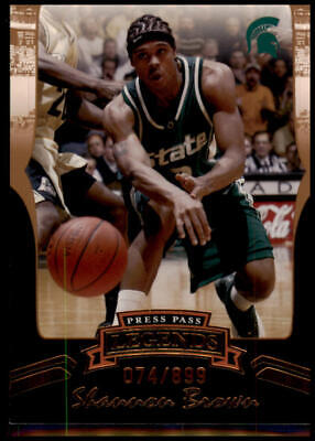 2006-07 Press Pass Legends #B10 Shannon Brown Bronze #/899