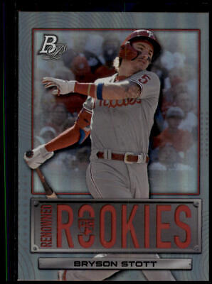 2022 Bowman Platinum #RR-20 Bryson Stott Renowned Rookies