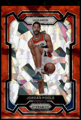 2023-24 Panini Prizm #51 Jordan Poole Prizms Red Ice