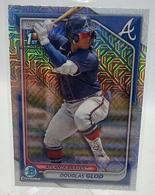 2024 Bowman #BCP-11 Douglas Glod Chrome Prospects Mojo Refractors Rookie