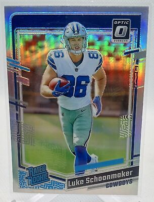 2023 Donruss Optic #227 Luke Schoonmaker Holo Silver Rated Rookie