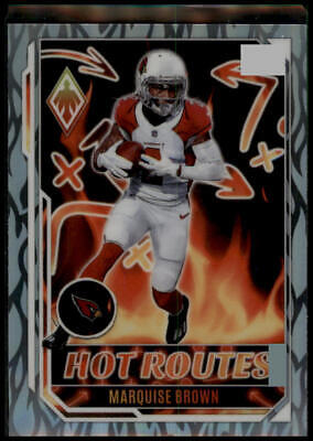 2022 Panini Phoenix #HR-23 Marquise Brown Hot Routes