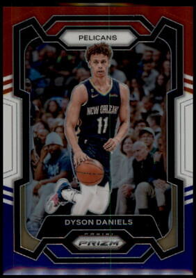 2023-24 Panini Prizm #220 Dyson Daniels Prizms Red White and Blue