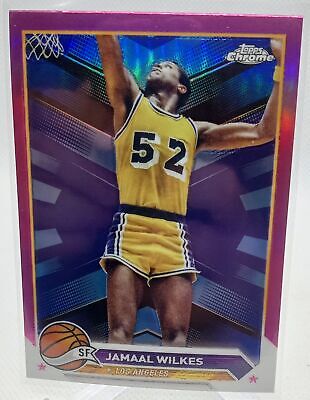 2023-24 Topps Chrome #112 Jamaal Wilkes Pink Refractors