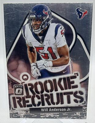 2023 Donruss Optic #18 Will Anderson Jr. Rookie Recruits Rookie