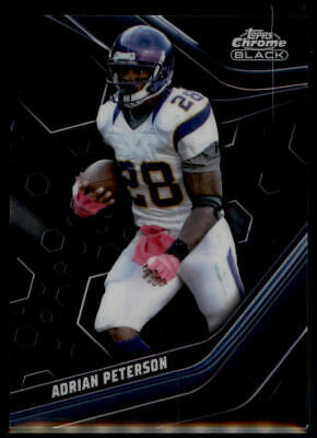 2023 Topps Composite #127 Adrian Peterson Topps Chrome Black