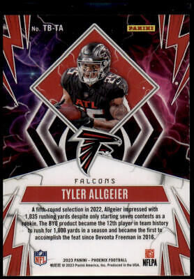 2023 Panini Phoenix #TB-TA Tyler Allgeier Thunderbirds