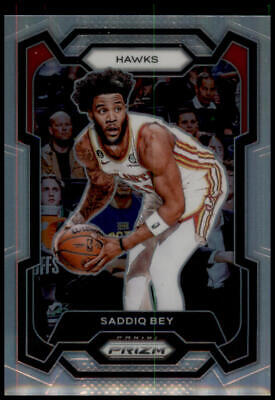 2023-24 Panini Prizm #213 Saddiq Bey Prizms Silver