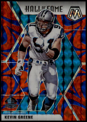 2020 Panini Mosaic #284 Kevin Greene Prizm Reactive Blue