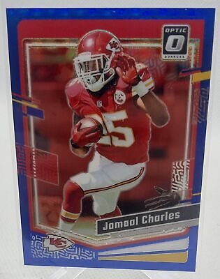 2023 Donruss Optic #91 Jamaal Charles Blue #/199