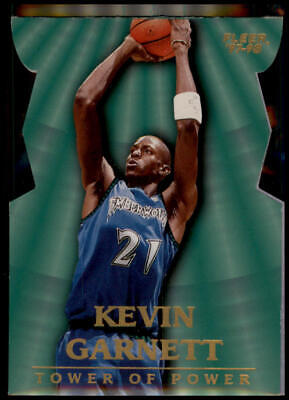 1997-98 Fleer #4 TP Kevin Garnett Tower of Power