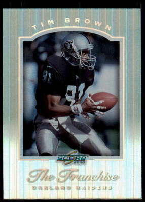 2000 Score #F30 Tim Brown Franchise