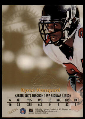 1998 SkyBox Premium #NNO Byron Hanspard Autographics