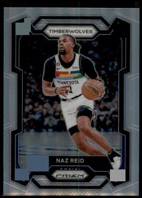 2023-24 Panini Prizm #204 Naz Reid Prizms Silver