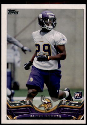 2013 Topps #102 Xavier Rhodes Rookie