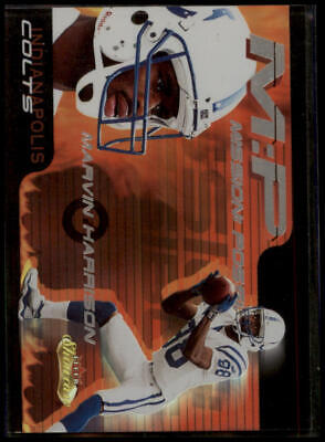 2000 Fleer Showcase #6 MP Marvin Harrison Mission Possible