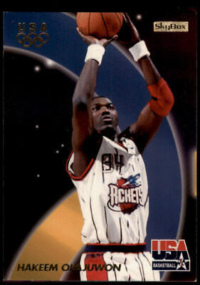 1996 SkyBox USA #36 Hakeem Olajuwon