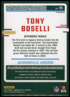 2023 Donruss Optic #85 Tony Boselli Holo