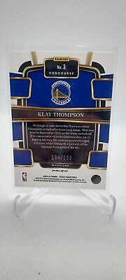 2023-24 Panini Select #3 Klay Thompson Red Prizms #/199