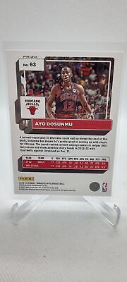 2022-23 Donruss Optic #63 Ayo Dosunmu White Sparkle SSP