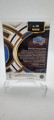 2023-24 Panini Select #184 Franz Wagner Light Blue Disco Prizms #/99