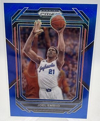 2023 Panini Prizm Draft Picks #52 Joel Embiid Blue #/199