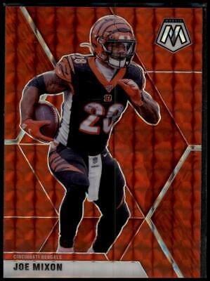 2020 Panini Mosaic #47 Joe Mixon Prizm Red Red Hobby Exclusive Rare