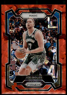 2023-24 Panini Prizm #296 Joe Ingles Prizms Red Ice