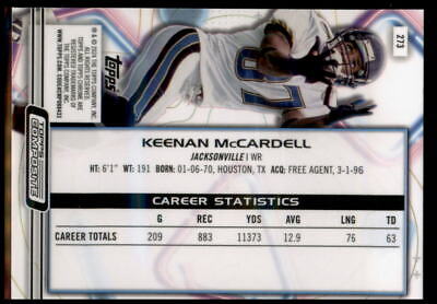 2023 Topps Composite #273 Keenan McCardell Cosmic Chrome